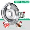 Purelux Electric Range Drip Pans Replacement for GE or Hotpoint