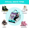 Hytiland Roller Skate Bag - Stylish Holographic Fashion Model, Spacious