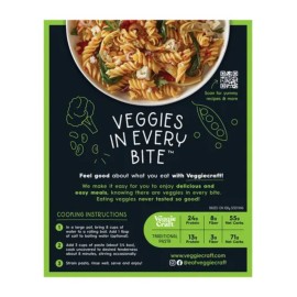 Veggiecraft Farms Rotini Pasta 35.2 oz High Protein Vegan Gluten Free Noodles