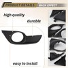 Pair Fog Light Cover Trim Compatible with 2013 2014 2015