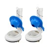 Lychee Light Toilet Flush Valve Assembly for One-Piece Toilets with