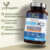 Vitamin K2 MK7 700mcg - 90 Vegan Capsules - High