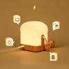 USB Charging Cartoon Light Phone Holder Toast Shape Bedroom Bedside