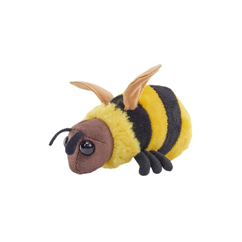Wild Republic Pocketkins Eco Bee Plush Toy, 12 cm, Plush