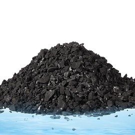 Timgle Bulk Water Air Filter Activated Charcoal Coconut Hull Granular Activated Carbon 10-18 Mesh Water Distiller Charcoal Filters Media for Filtration(6.6 Lbs)
