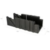 KOTARBAU® Plastic Cutting Tray 22.5° 45° 90° 4.5 Inches