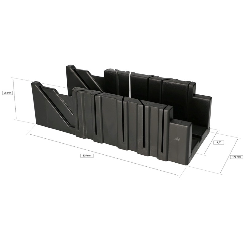 KOTARBAU® Plastic Cutting Tray 22.5° 45° 90° 4.5 Inches