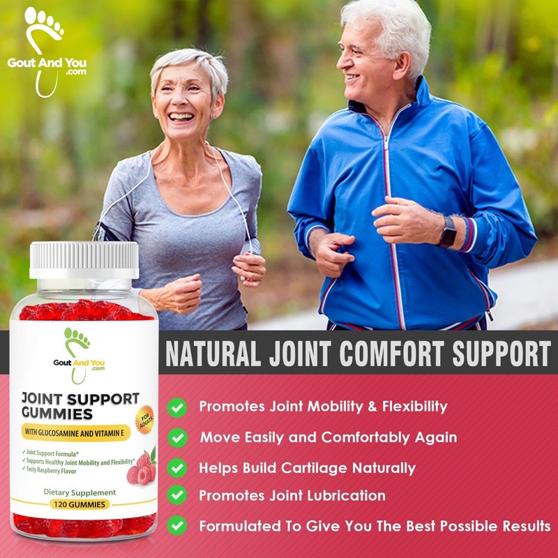 Gout and You Joint Support Gummies - 120 Chewable Gummies
