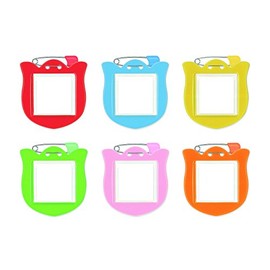 共栄 Plastic Tulip A Name Tag, 1 Pack C – 71 – 1 – , safety pink