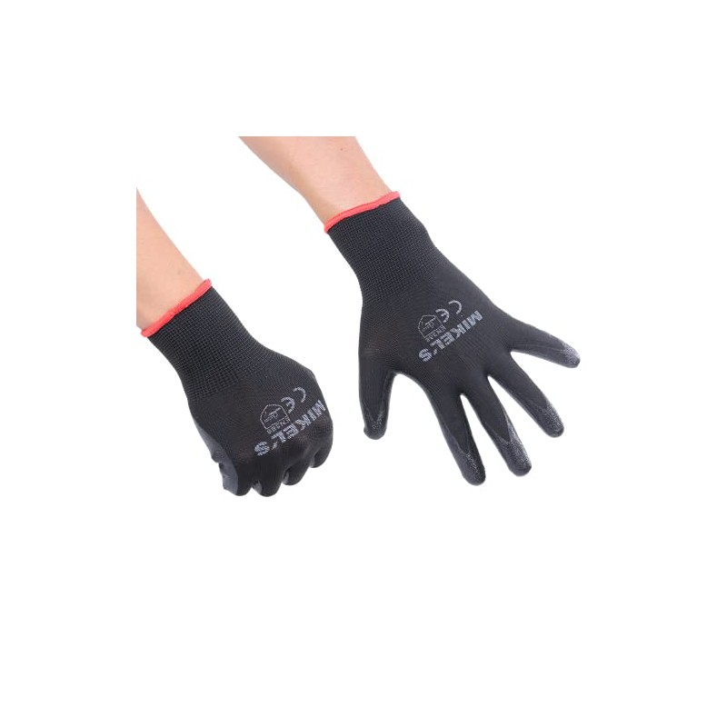 Mikel's GEN-2S Guantes para Trabajo de Nylon con Espuma de