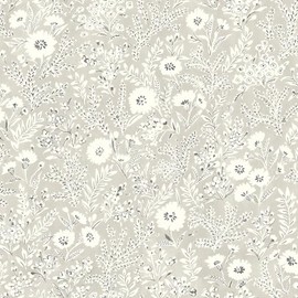 Chesapeake Frederique Mint Floral Wallpaper, 4072-70005