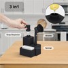 Dish Soap Dispenser with Brush Holder | Liquid Hand Soap