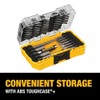 DEWALT Screwdriver Bit Set with Tough Case, 45-Piece (DW2166), Grey/Silver