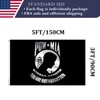 KUOKIP Pow Mia Military Flags 3x5 Outdoor Heavy Duty Nylon