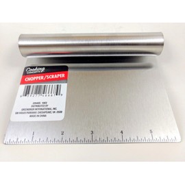 Stainless- Steel Chopper/Scraper 6 Inch Kitchen Helper