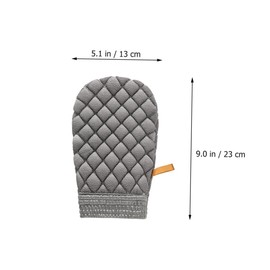 OATIPHO Back Exfoliating Glove Dual Sided Body Scrubber for Men Skin Cleaning Tool for Back Neck Shoulders Lightweight Bath Towel for Shower Use