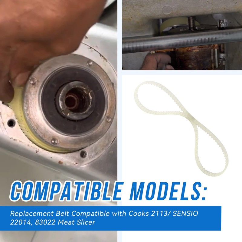 SeDeplacer Replacement Belt(1PCS) Compatible with Cooks 2113/ SENSIO 22014, 83022