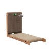 Indoor Cat Scratching Board with Bell and Built-in Toy