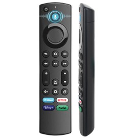 Replacement All Fire Smart TV Remote(Insignia, Toshiba, Onmi, Pioneer), Compatible for Fire Stick/Cube Remote(4K, 1st, 2nd, 3rd Gen, Life) with Voice