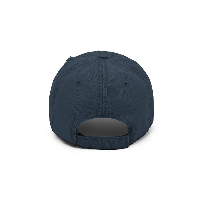 MTN TOOL Half Life Distressed Dad Hat Navy