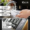 Kikmik Stainless Steel Lemon Squeezer - Handheld citrus Squeeze Manual