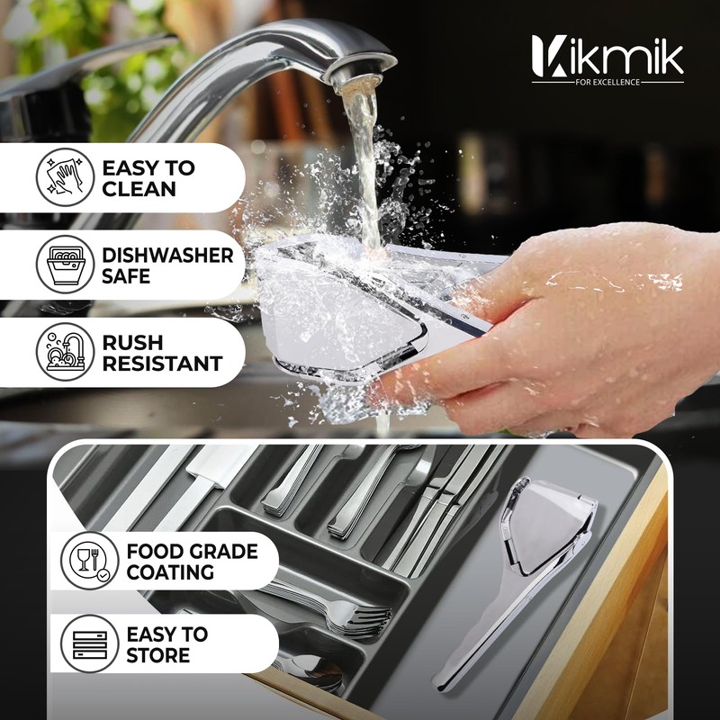 Kikmik Stainless Steel Lemon Squeezer - Handheld citrus Squeeze Manual