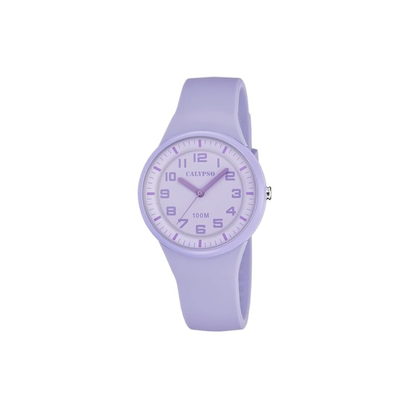 Calypso Women's Watch Analogue Rubber Purple