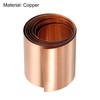 QUARKZMAN Copper Sheet Roll Metal Foil Plate 1000 mm x