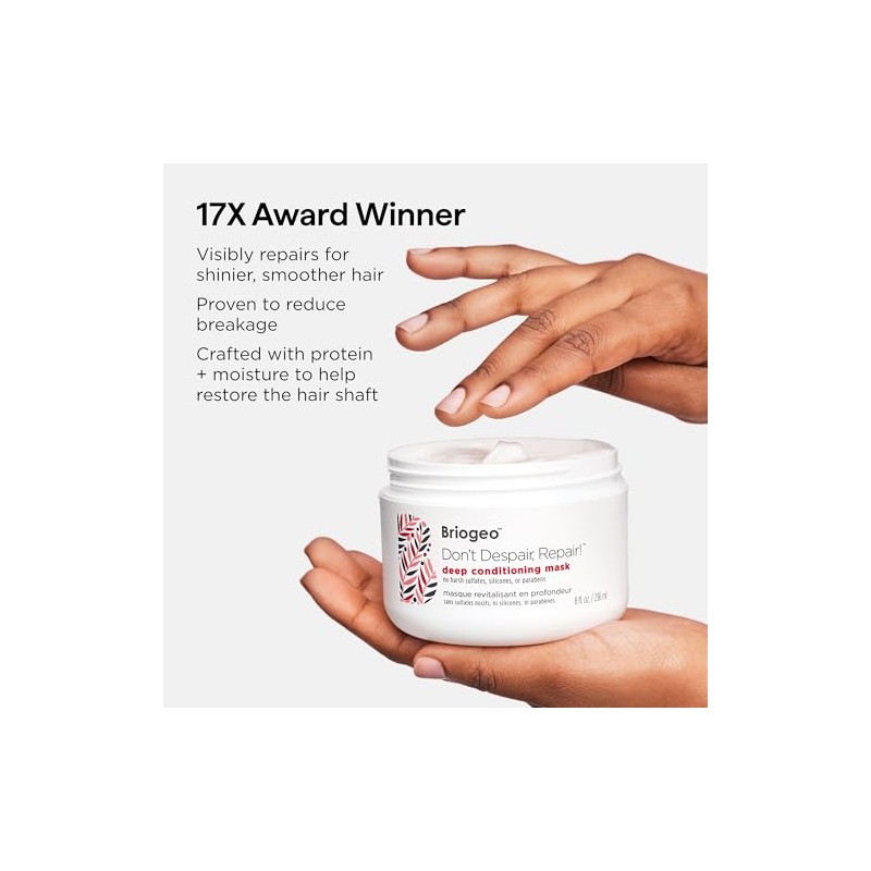 Briogeo - Don't Despair, Repair! Deep Conditioning Mask, Intense Hydration