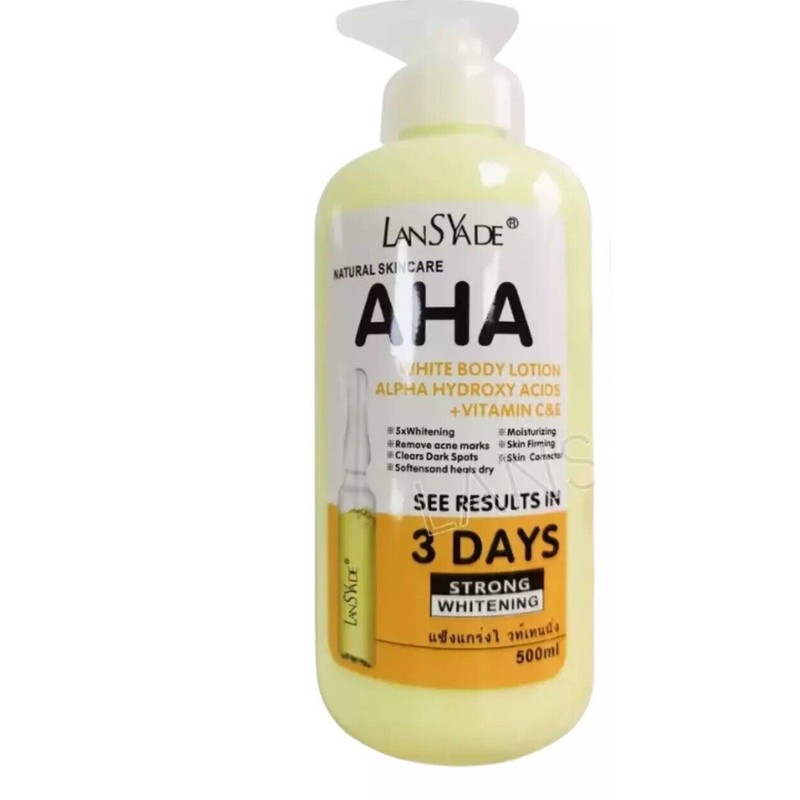 LANSYADE 2-pc AHA Strong Brightening Serum & Lotion Vitamin C