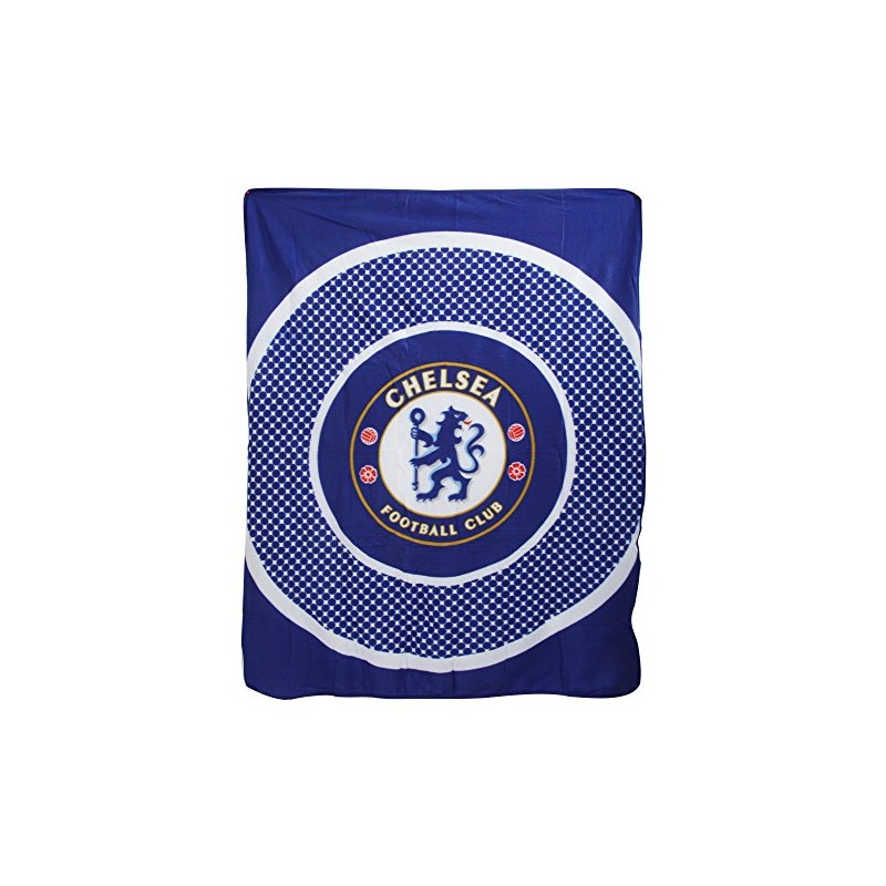 Chelsea 'Bullseye' Fleece Blanket (125cm x 150cm) - One Size
