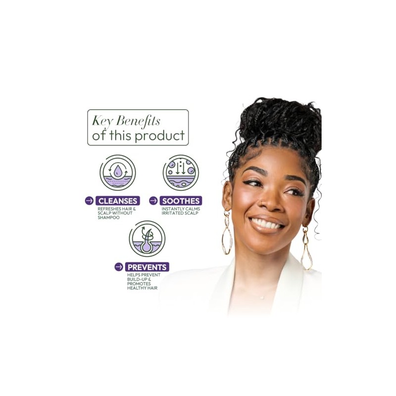 Organic Root Stimulator Herbal Cleanse Hair and Scalp Cleanse Shampoo,