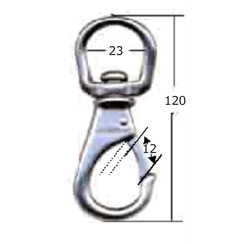 aiai Stainless Steel Swivel Snap 15-521 A3