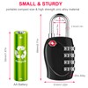 ZHEGE Suitcase Locks, Travel Lock for Luggage, TSA Approved Luggage
