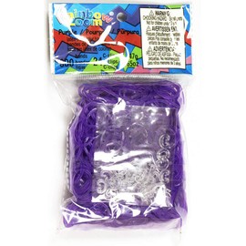 Rainbow Loom Twistz Bandz Refill - Jelly Purple