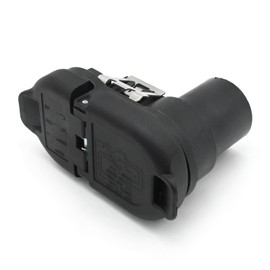 MDEOOSKY 40975 7-Pin Multi-Function Trailer Plug-In Easy Wiring Kit Replacement for Ford GM Dodge, 7 Road Blade and 4-Way Flat Trailer Wiring Adapter