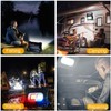 Eraylife Rechargeable LED Work Light with Stand, 120W 348Leds 10000LM