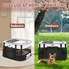 Dog Playpen - Foldable Cat Play Pens for Pubby, Kitten,