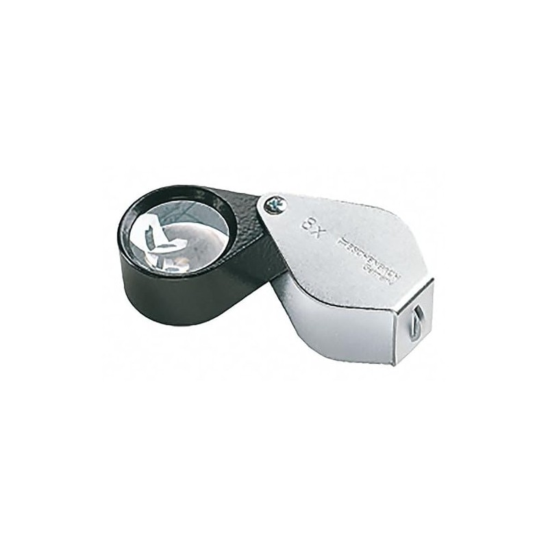 Metal foldable magnifier [Eschenbach 117612] aplanatic lens made of high