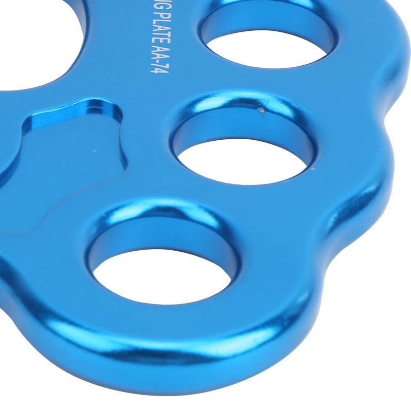 VGEBY Rigging Plate 45KN 8-Hole Aluminum-Magnesium Alloy Multi Anchor Split