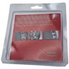 Black OptiVent Hidden Invisible Valves 11.3 mm Metal Valve TÜV