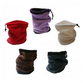 Noble Genial Neck Warmer / Plain Cold Protection Neck Gaiter White 2ea