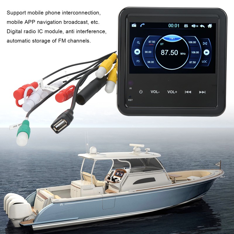 5in Bluetooth MP5 Player Car Stereo Receiver FM AM Radio
