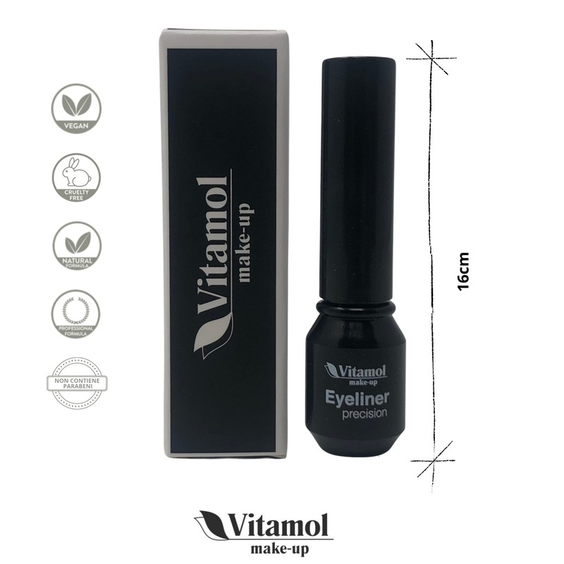 Precision Eyeliner Vitamol Makeup Face Eye Makeup - Rigid Tip