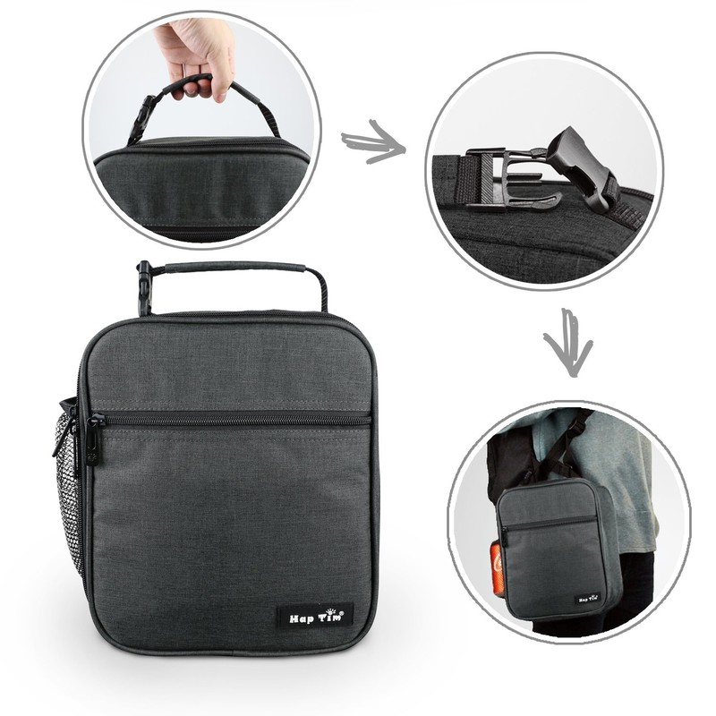 Hap Tim Insulated Lunch Box for Men, Reusable Lunch Bag