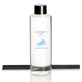 Chloefu LAN Ocean Mist & Sea Salt Scented Oil Diffuser Refill 6.76 fl oz Natural Scented Oil - Best for Aromatherapy, SPA and Home, 0% Alcohol, Fresh and Invigorating