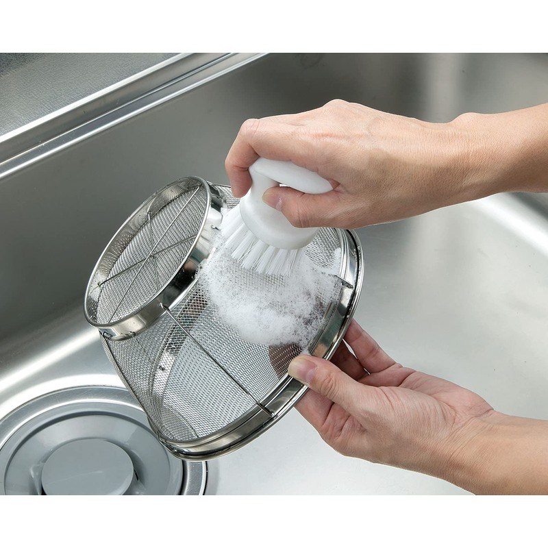 Mameita Kitchen Sponge White Width 2.36 x Depth 2.44 x