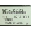 Polaris 10.5CD Polaris Drive Belt Snow / Dirt 3211173 10.5"