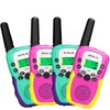 Retevis RA18 Walkie Talkies for Kids 4 Pack,Toys Radio with