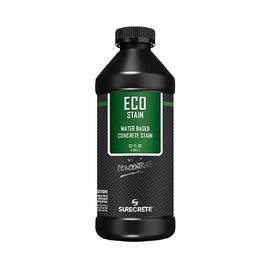 Surecrete Eco Stain Water-Based Stain for Concrete - 32 oz Concentrate - Titanium Gray